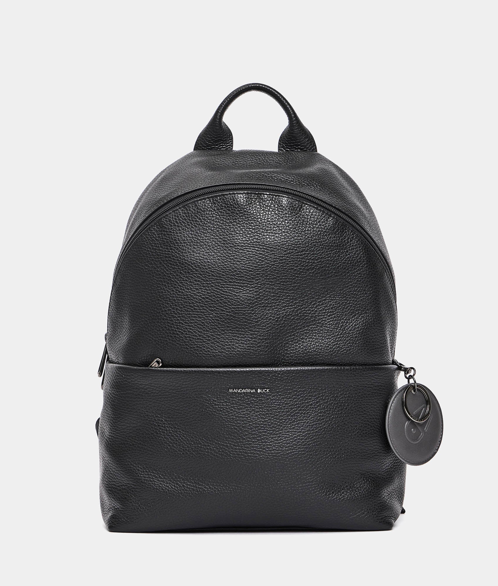 Backpack Zaino Nero Pelle Backpack Zaino Invicta In Pelle Backpack