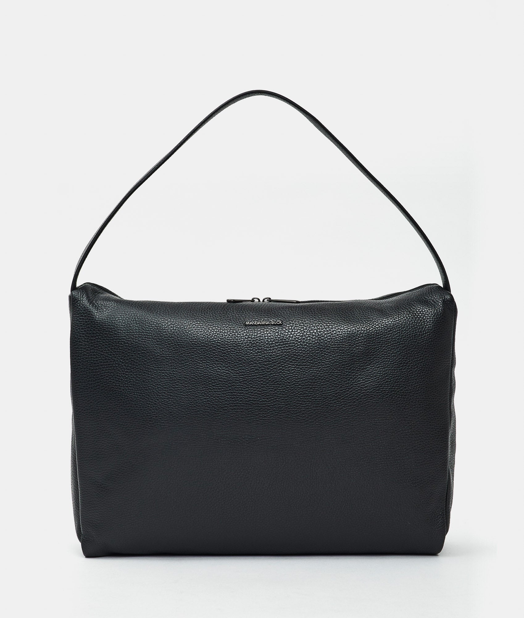 モココ メリープ　イントロパック★neo Mellow Leather Hobo Nero - Mandarina Duck