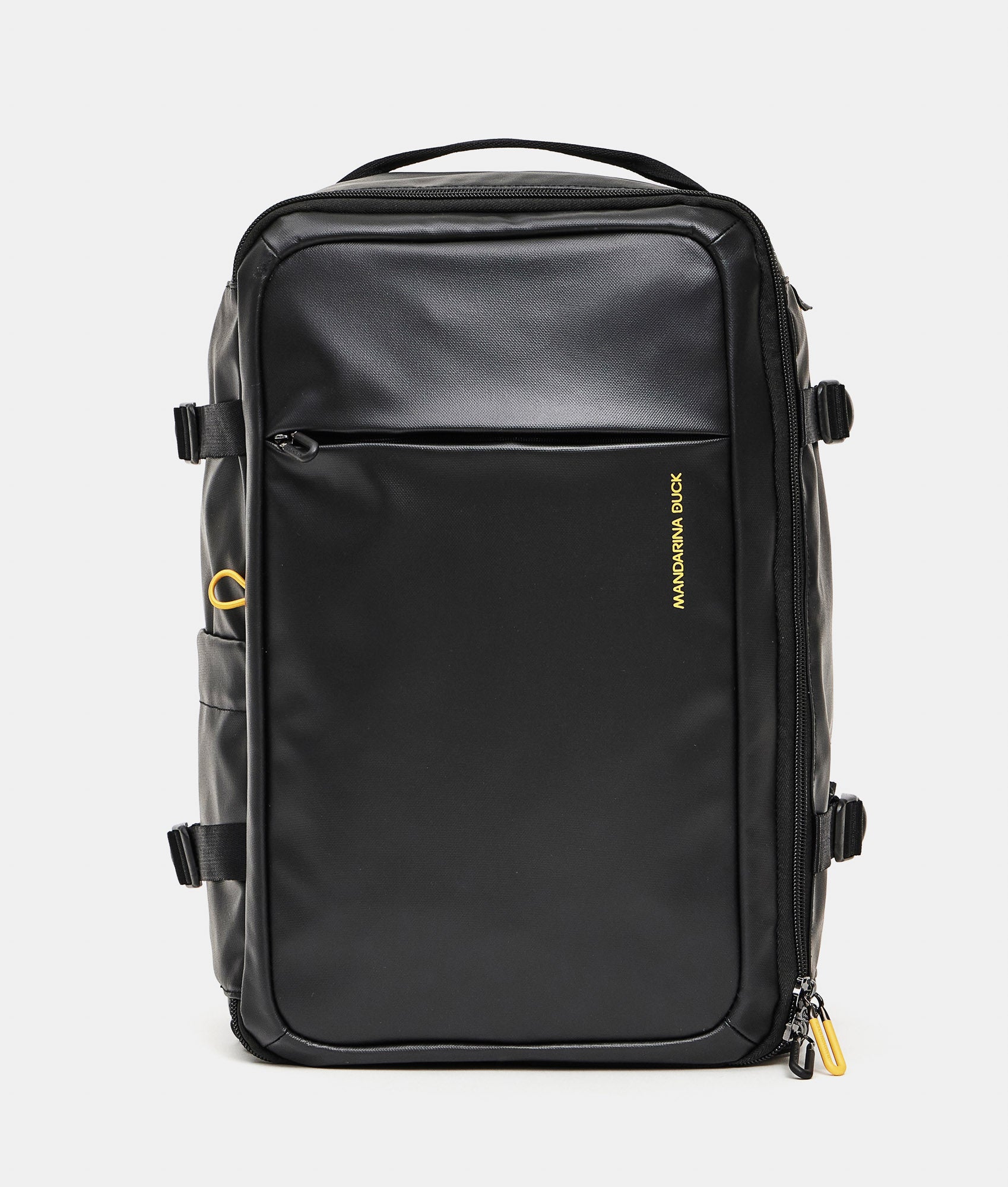 MANDARINA DUCK sac à dos Eco Coated Backpack Pine Green MANDARINA DUCK sac à dos Eco Coated Backpack Pine Green