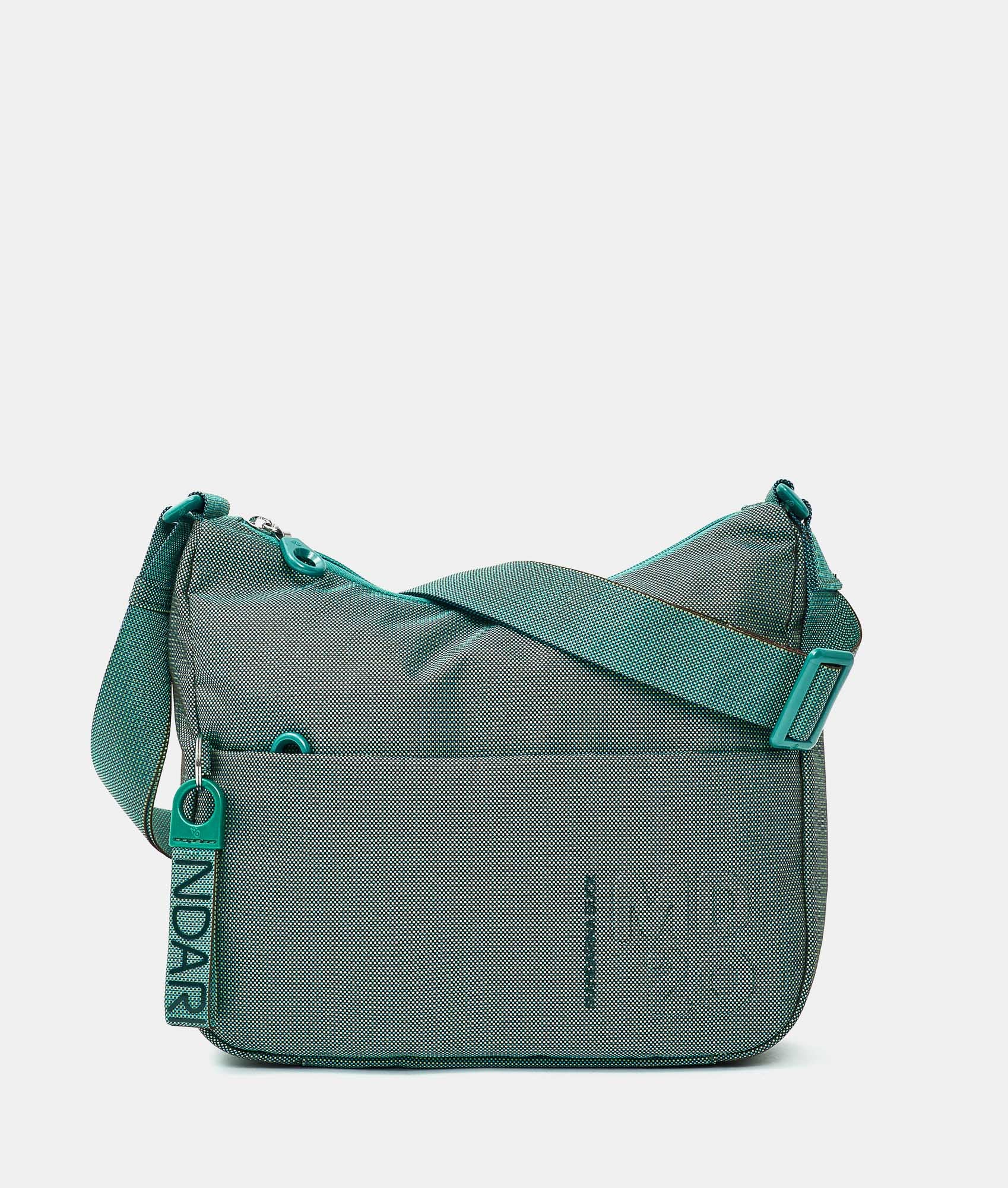 MANDARINA DUCK メッシュボストンバッグ グリーン 新品 Md20 Hobo Emerald Mandarina Duck