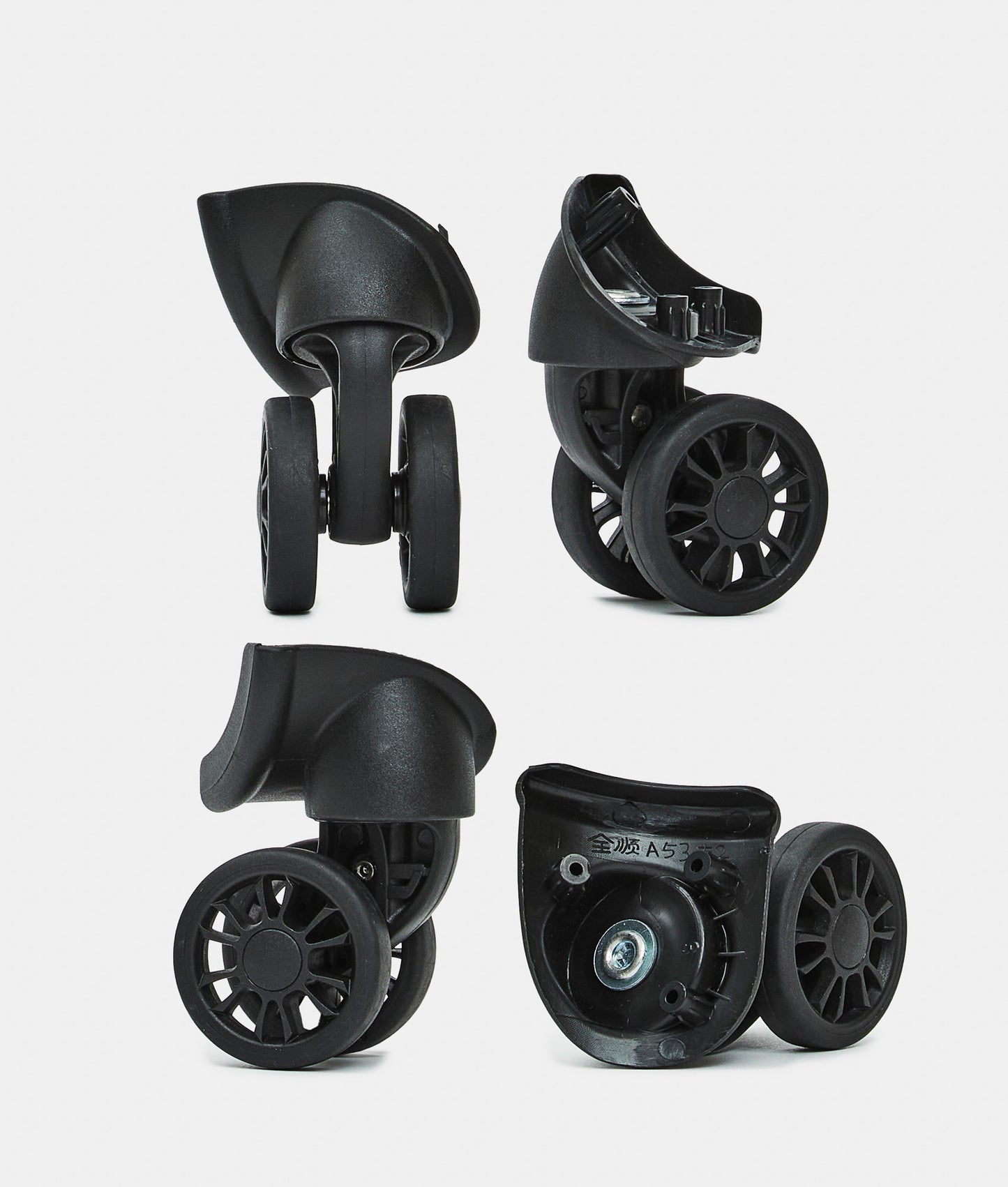 ECO COATED Trolley Double Wheels Backpack Trolley