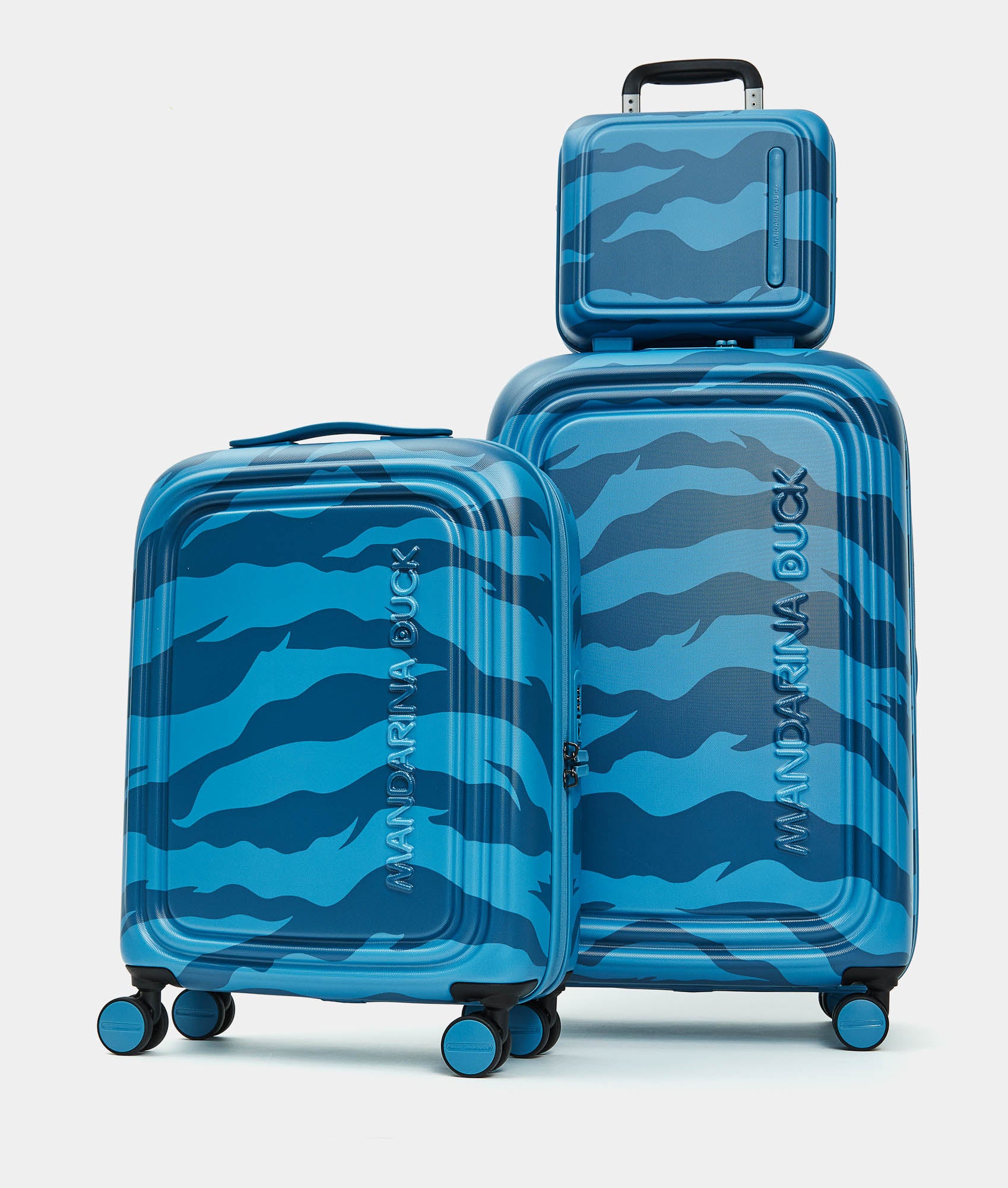 Logoduck+ Trolley Cabin Exp Blue - Mandarina Duck