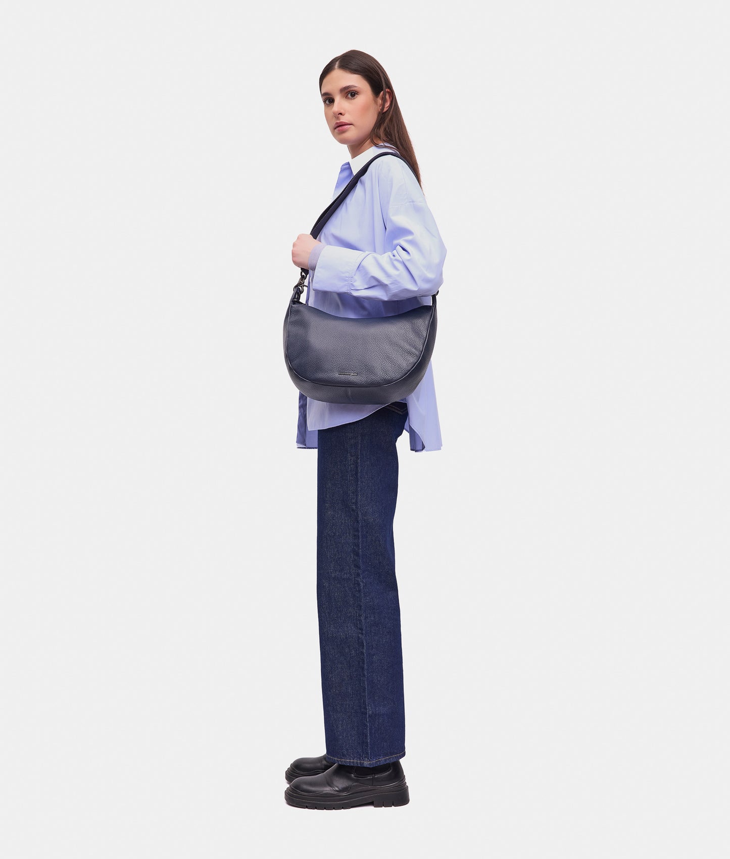 Mellow Leather Hobo