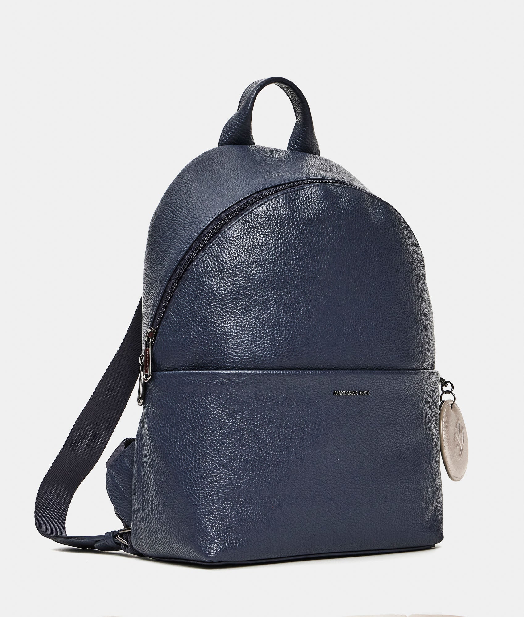 blue bird leather backpack Mandarina Duck Mellow Leather Fzt35 Backpack Blue