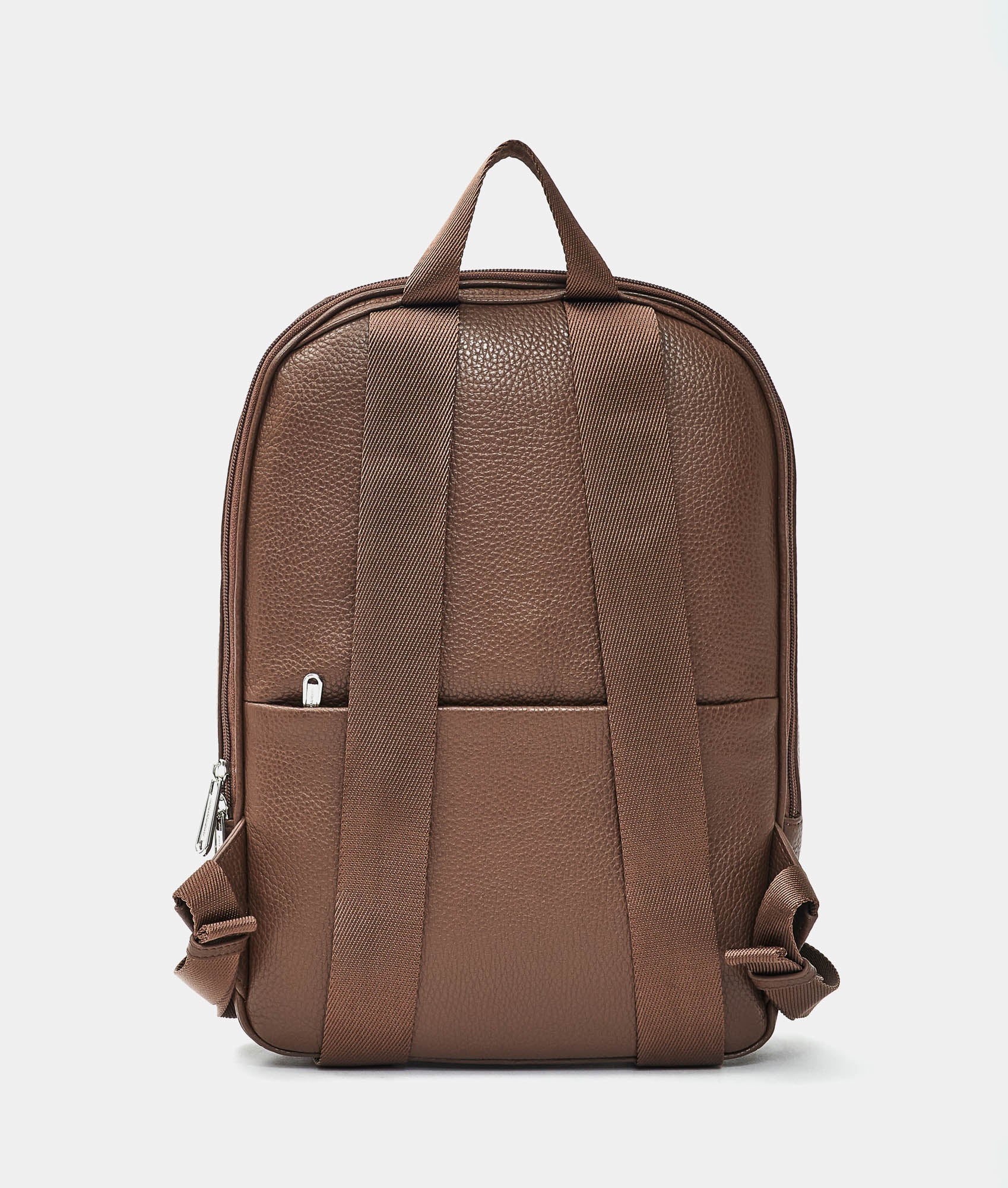 Mellow Leather Backpack Milk Choco Mandarina Duck