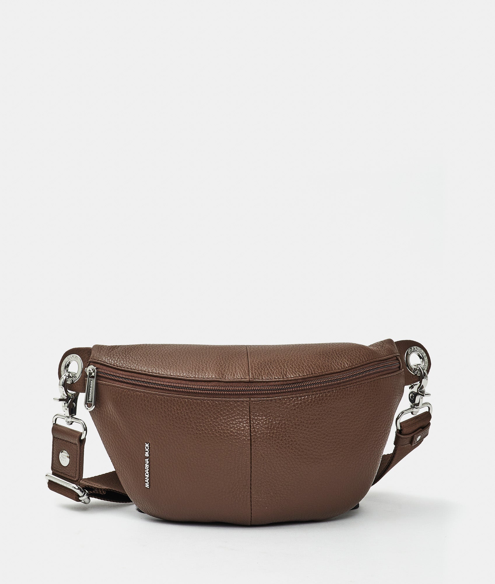 Mellow Leather Bum Bag Milk Choco Mandarina Duck