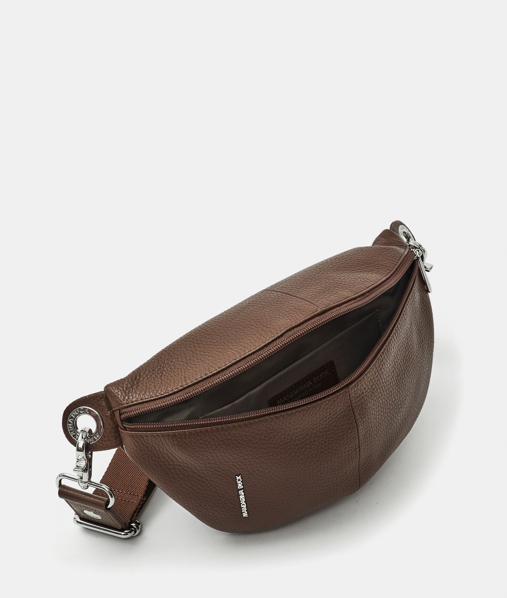 Mellow Leather Bum Bag Milk Choco Mandarina Duck
