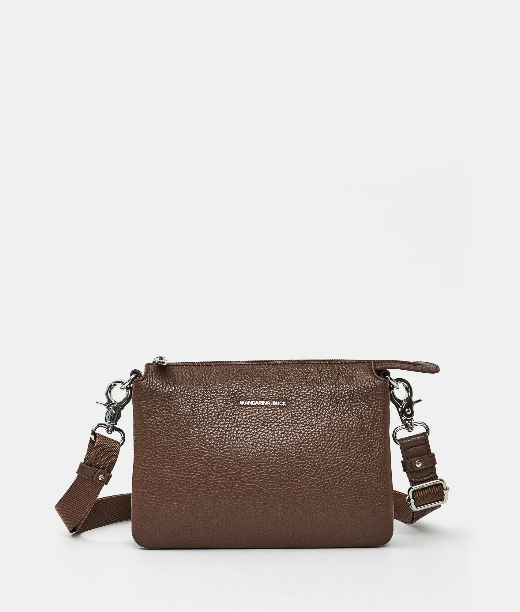 Mellow Leather Pochette Milk Choco Mandarina Duck