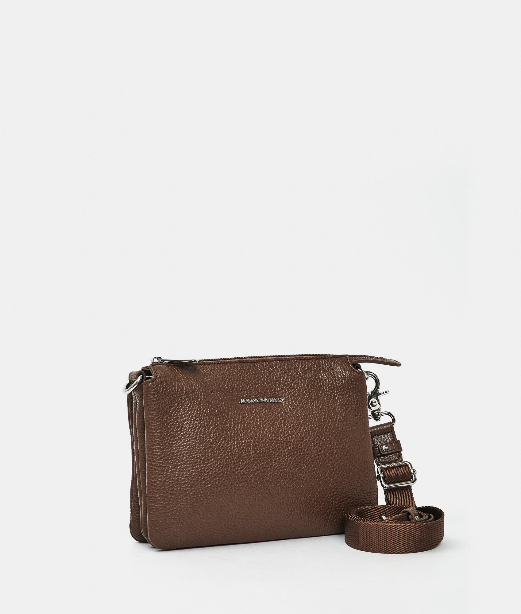 Mellow Leather Pochette Milk Choco Mandarina Duck