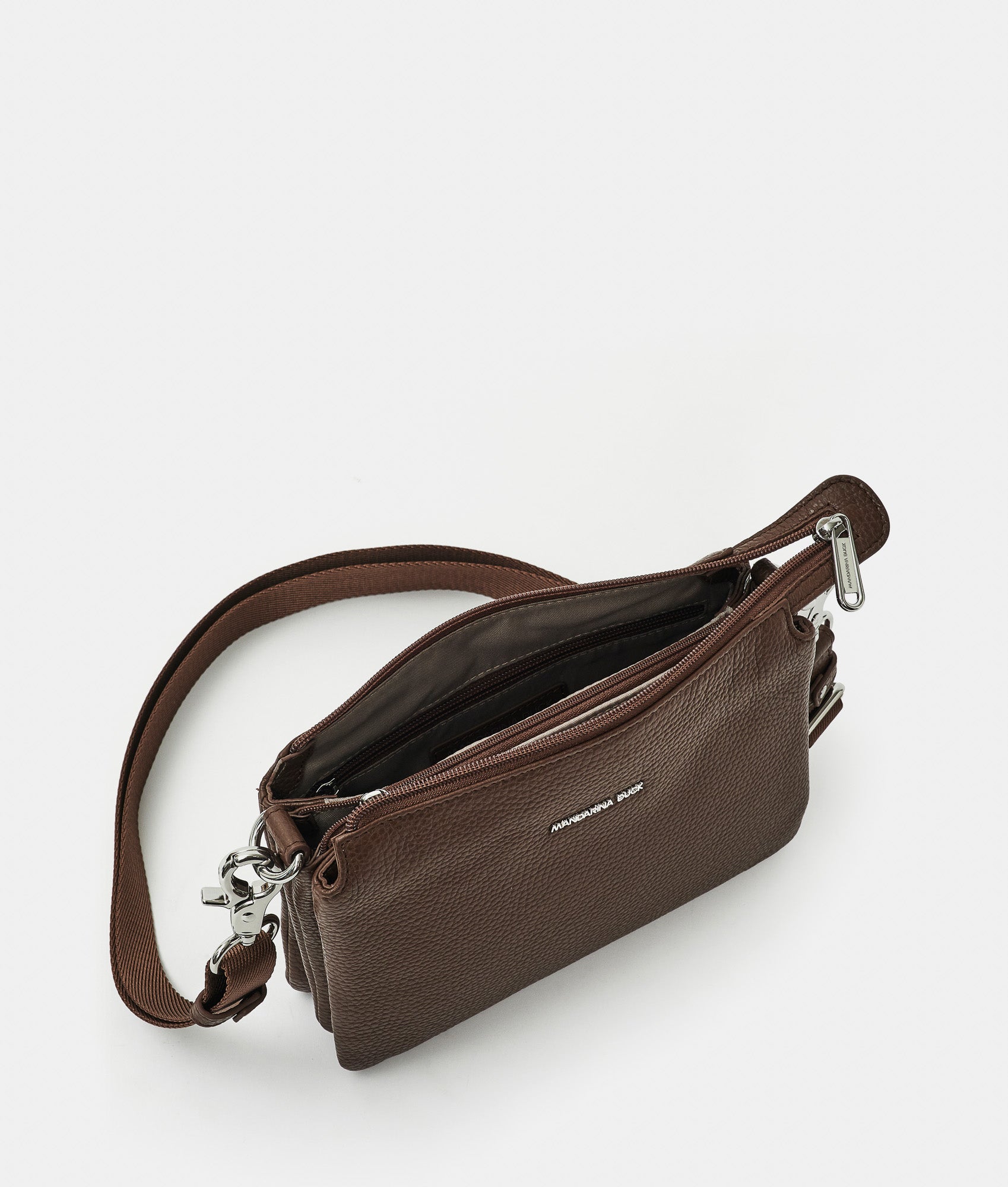 Mellow Leather Pochette Milk Choco Mandarina Duck