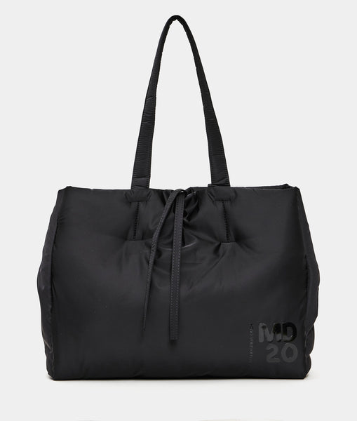 MD20 Balloon Shopper M Black - Mandarina Duck