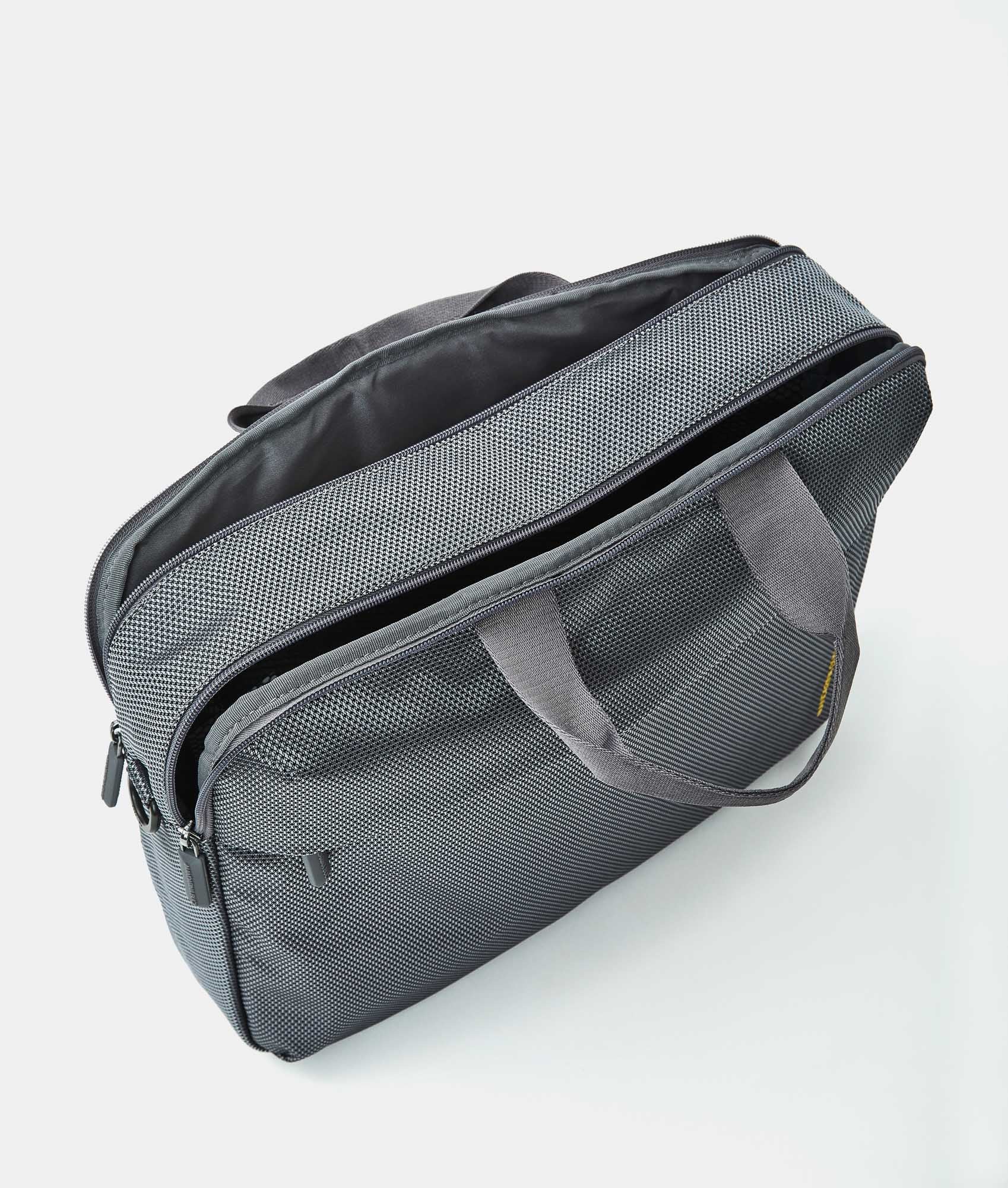 Zephyr Laptop Bag Graphite Mandarina Duck