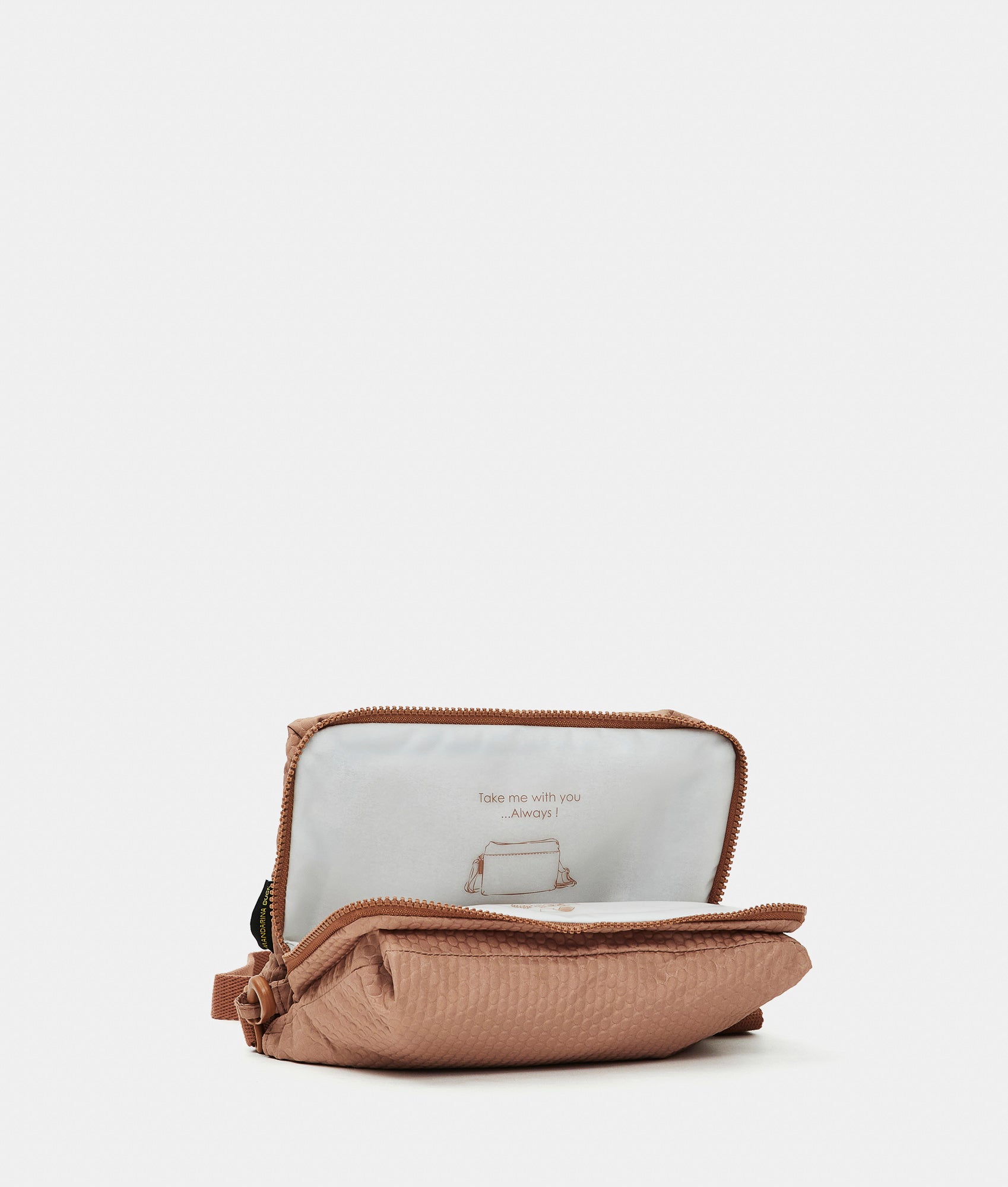 Revival 2.0 Pochette Pecan Nut Mandarina Duck