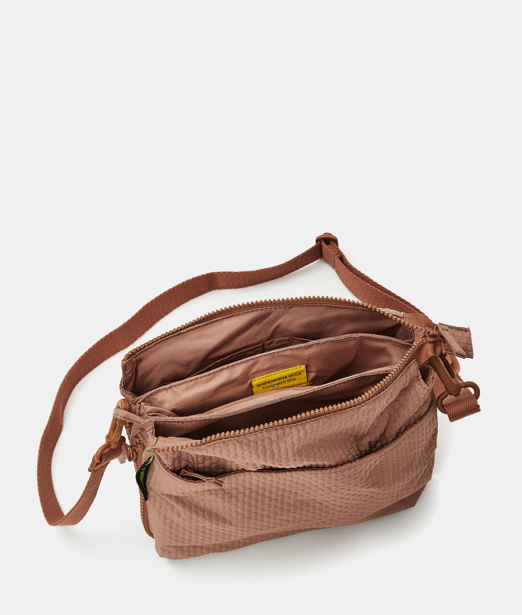 Revival 2.0 Pochette Pecan Nut Mandarina Duck