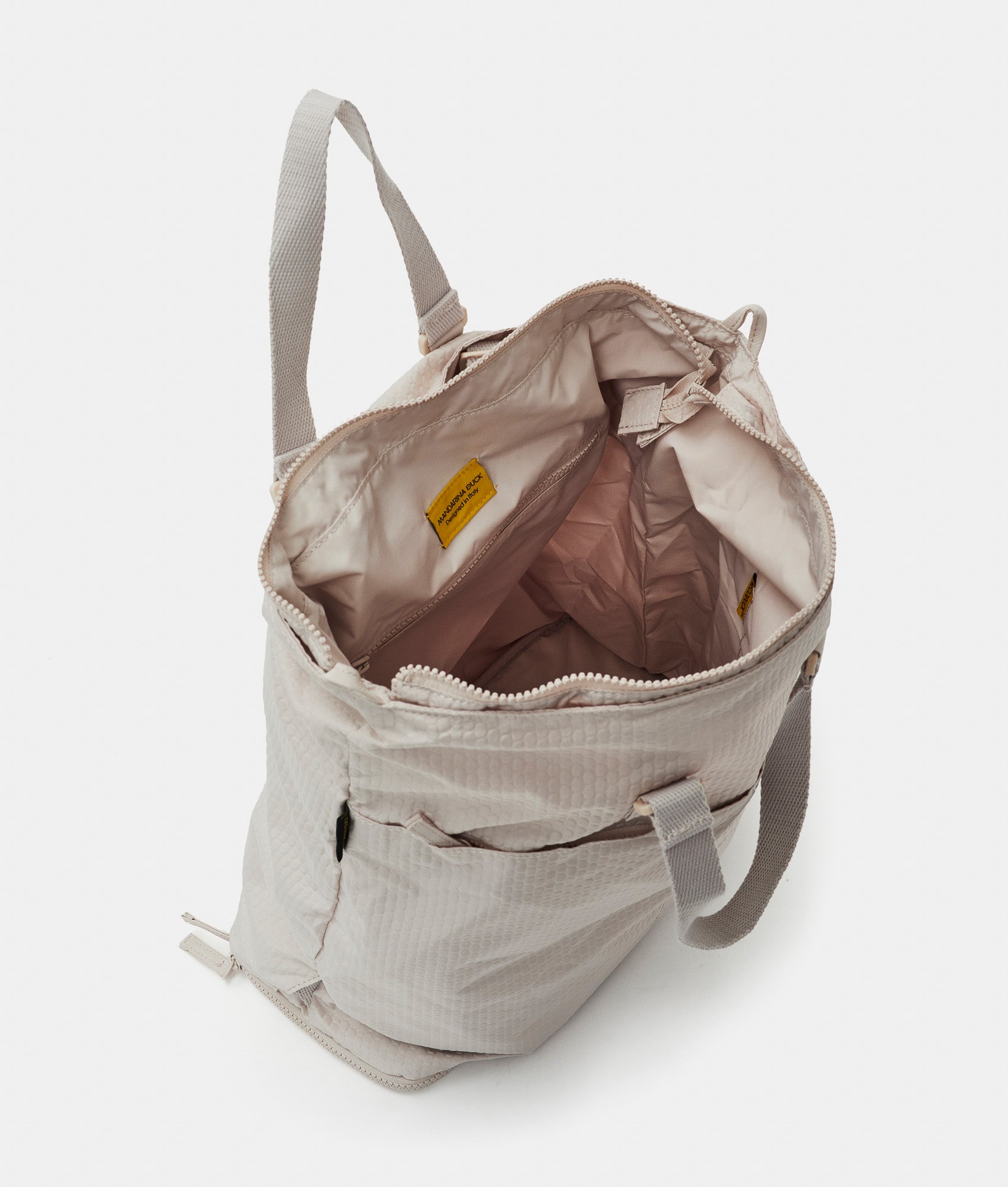 Revival 2.0 Tote White Mocha Mandarina Duck