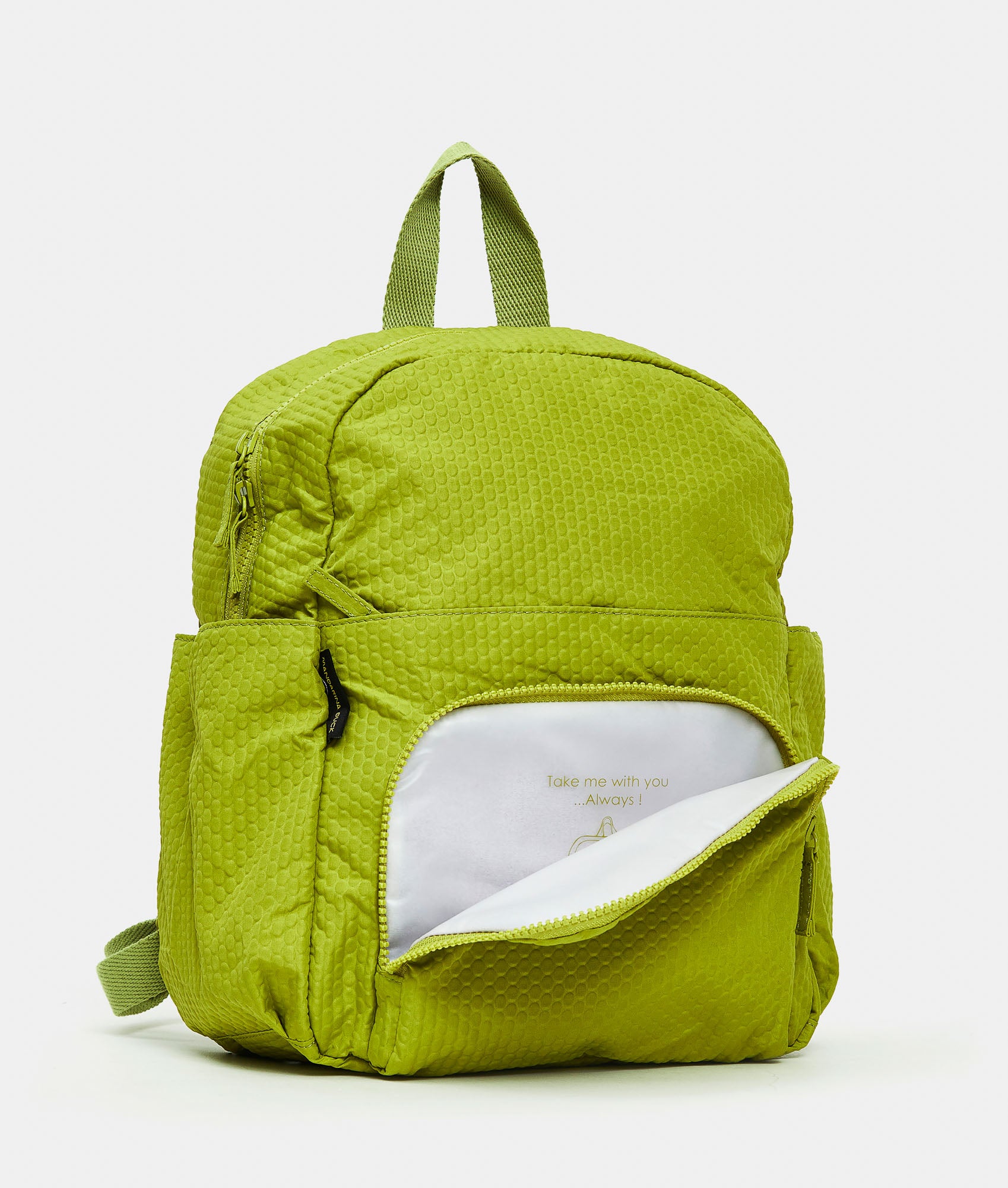 Zaino Piccolo Mandarina Duck Revival Backpack Mapo Green Mandarina