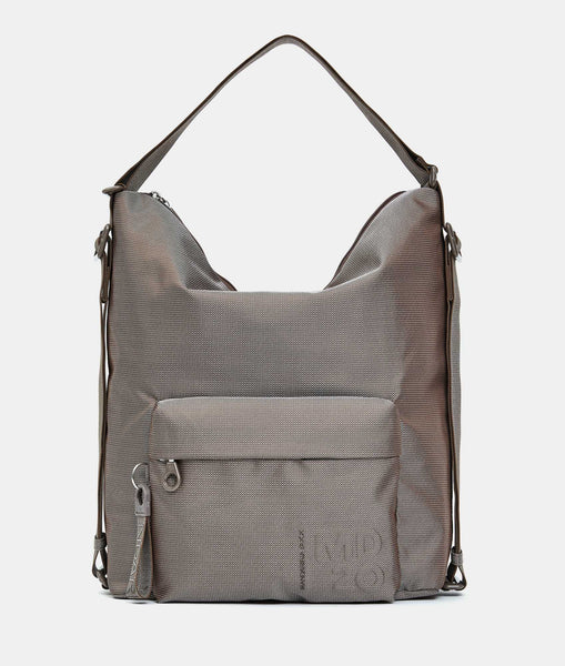 nnn！MAMU Malti puffer bag グレー MD20 Hobo/Backpack Taupe - Mandarina Duck