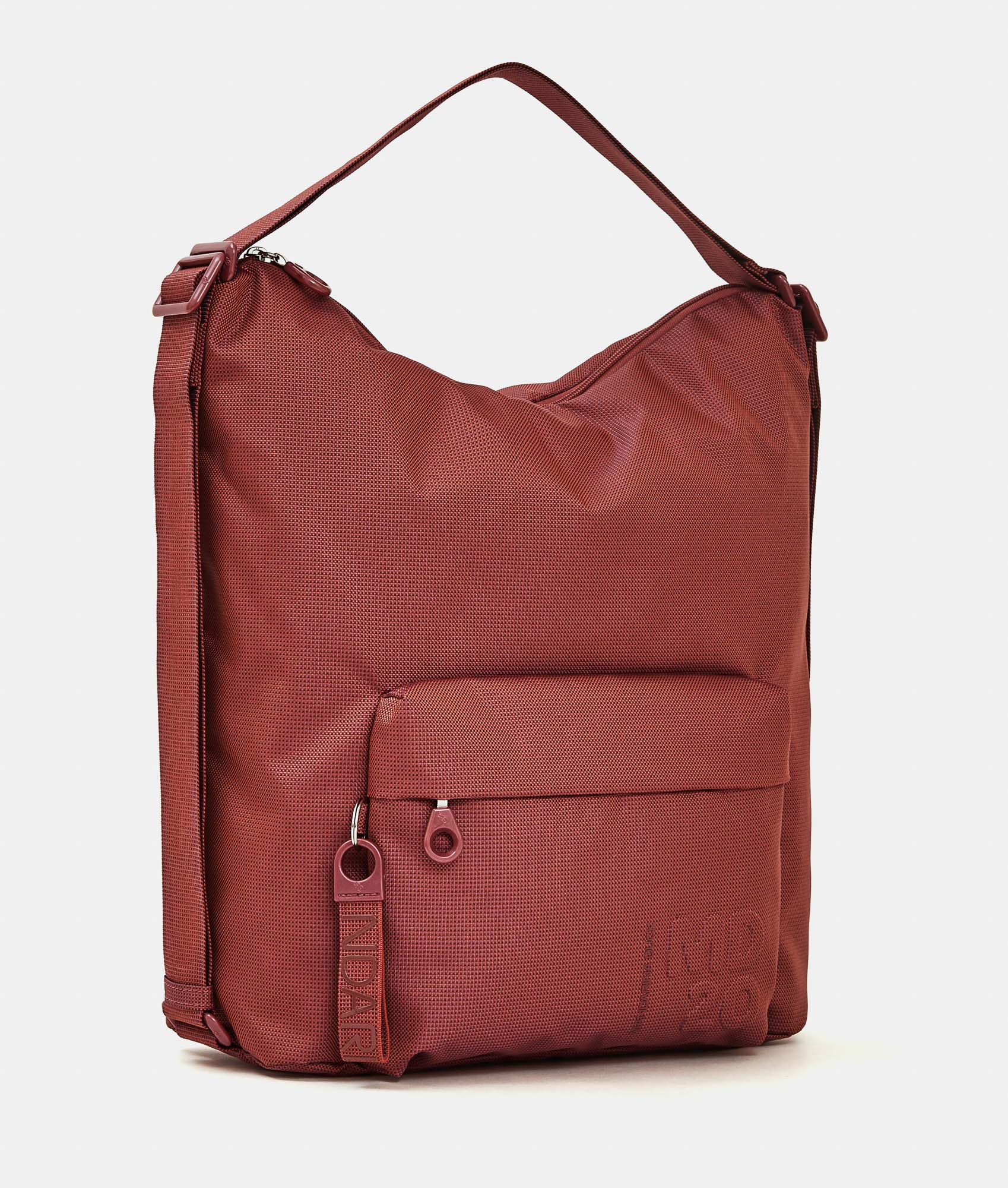 Md20 Hobo/Backpack Cranberry - Mandarina Duck