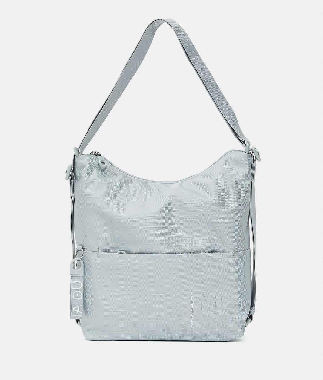 Sac à Main Mandarina Duck MD20 Slide, Femme, Couleur Pumpkin, Bandoulière Adjustable, 36x33x10 Cm