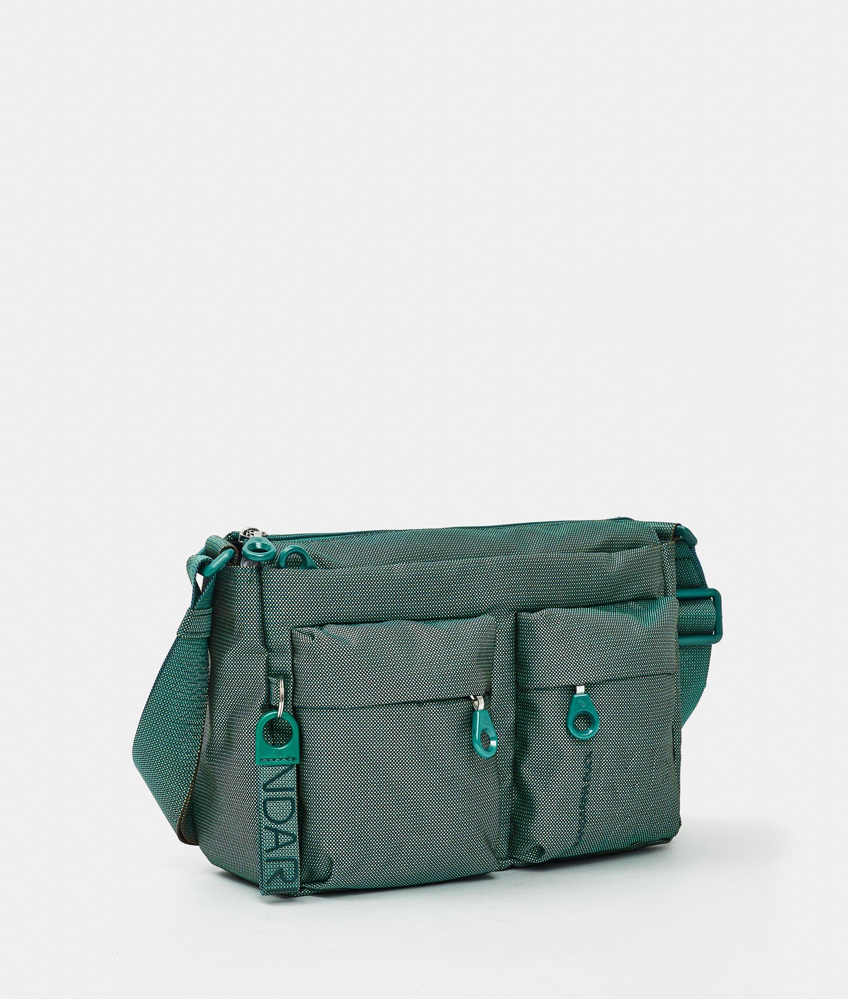 MANDARINA DUCK メッシュボストンバッグ グリーン 新品 Mandarina Duck Handbag - pine green/dark green - Zalando