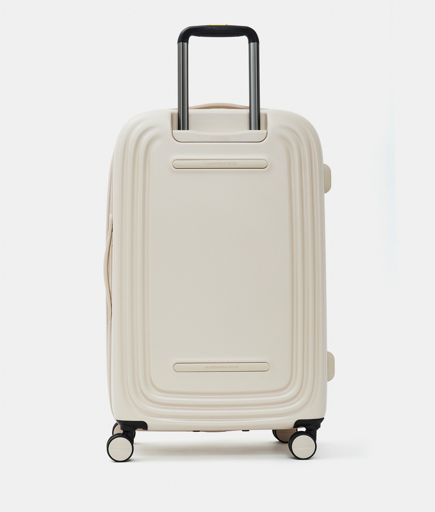 Logoduck + Trolley Medium Exp White Mocha Mandarina Duck