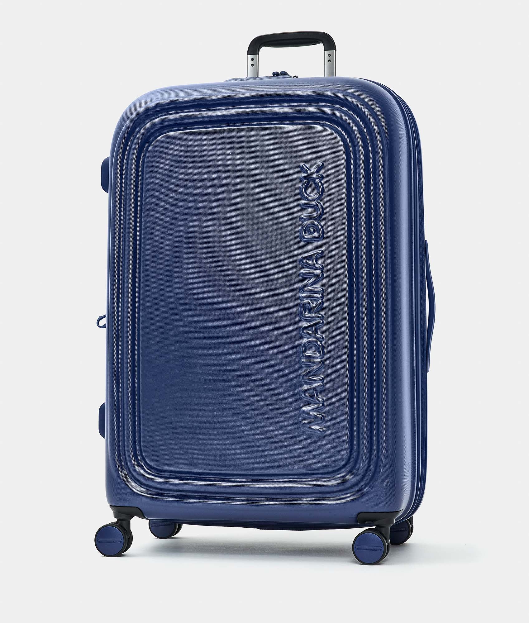 Logoduck + Trolley Large Exp Deep Blue Mandarina Duck