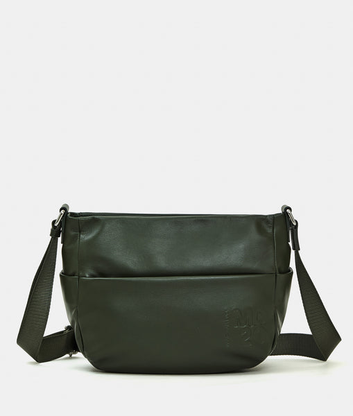 mcバター Md20 Leather Crossover Deep Green - Mandarina Duck