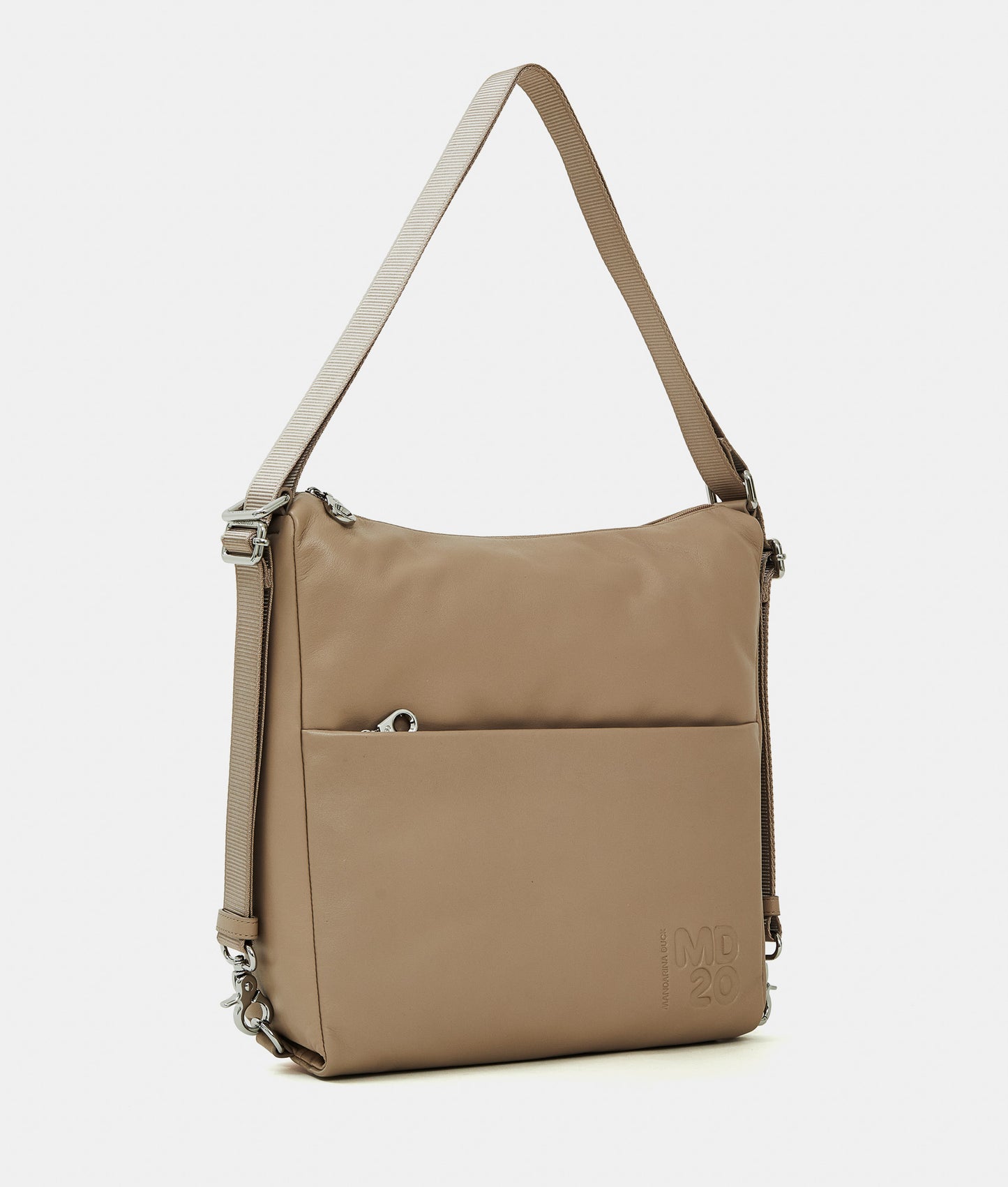 MD20 LEATHER HOBO